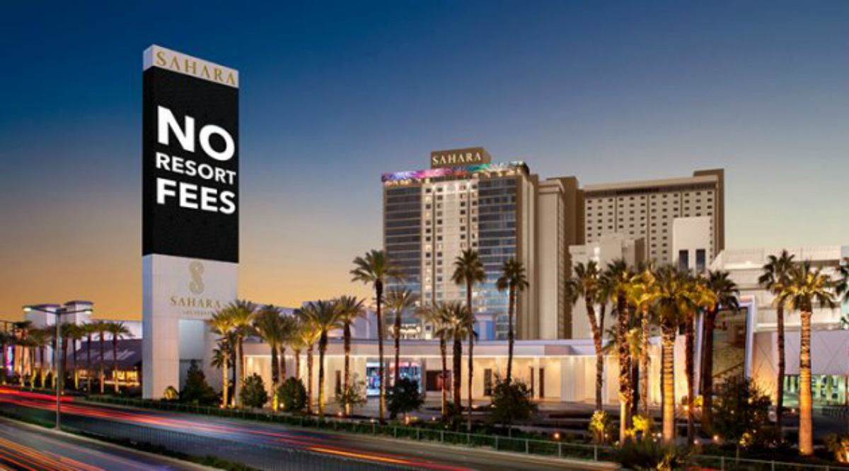 Sahara Las Vegas resort fees