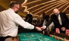 masks on at Caesars Palace