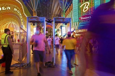 Nevada casinos face masks Las Vegas