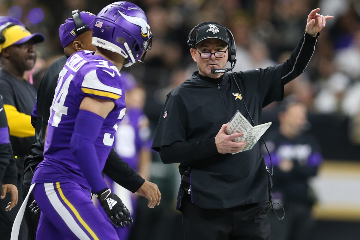 Vikings coach Mike Zimmer