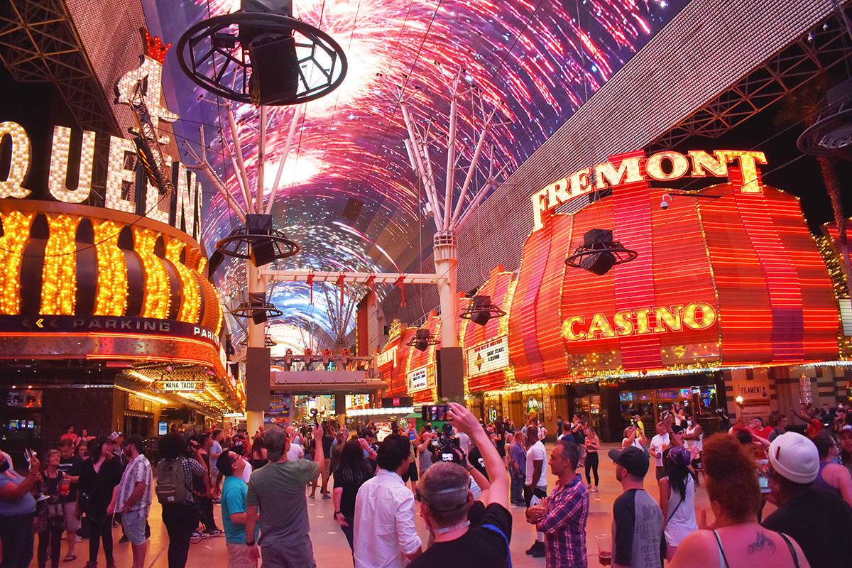 Fremont Street Experience of Las Vegas