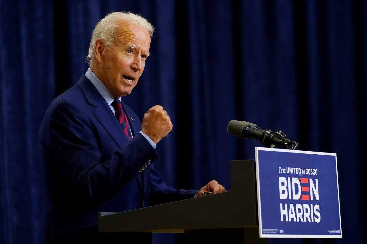 Joe Biden 2020 odds Trump