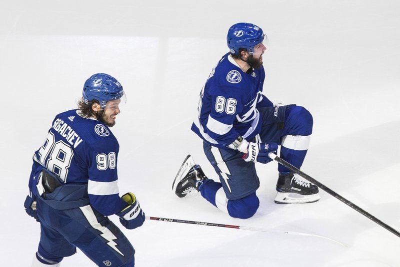 Tampa Bay Lightning win the NHL's Stanley Cup