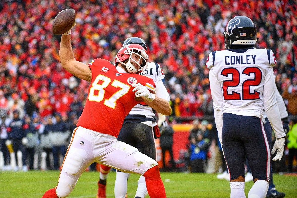 Chiefs tight end Travis Kelce