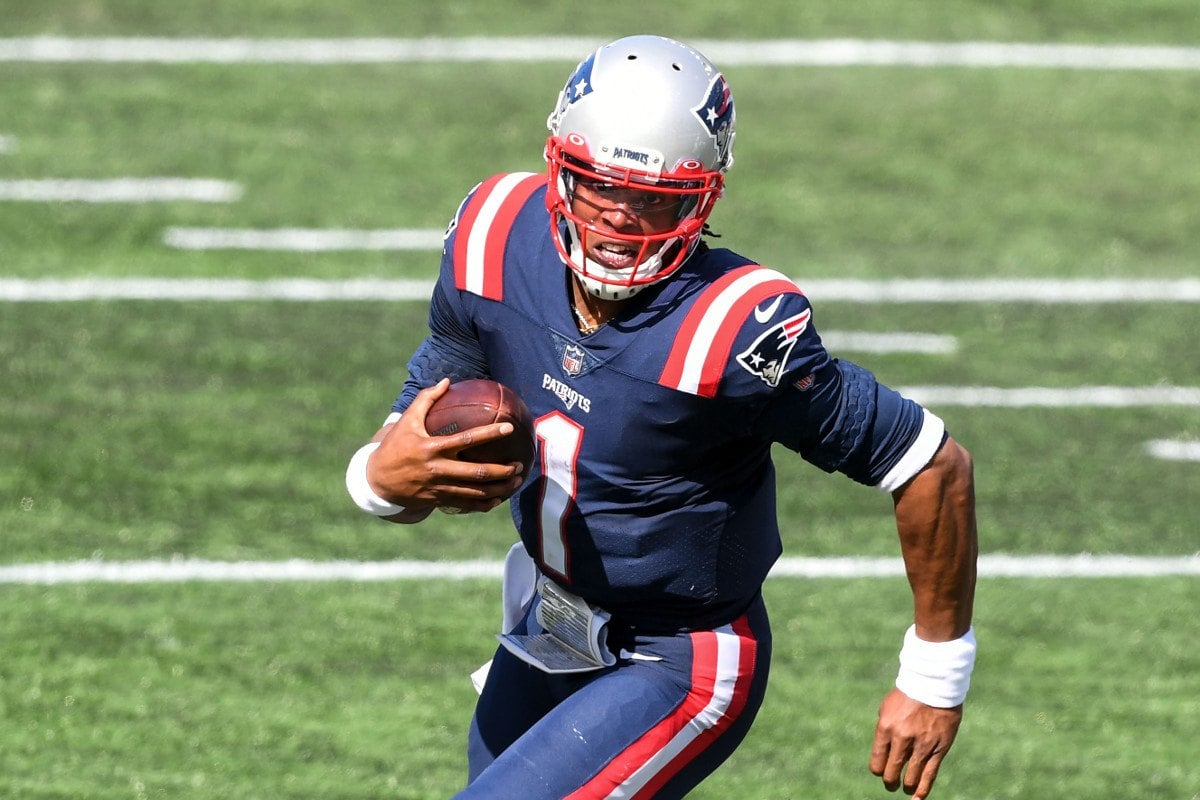 Patriots QB Cam Newton