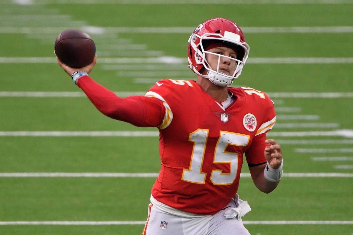 Kansas City Chiefs QB Patrick Mahomes