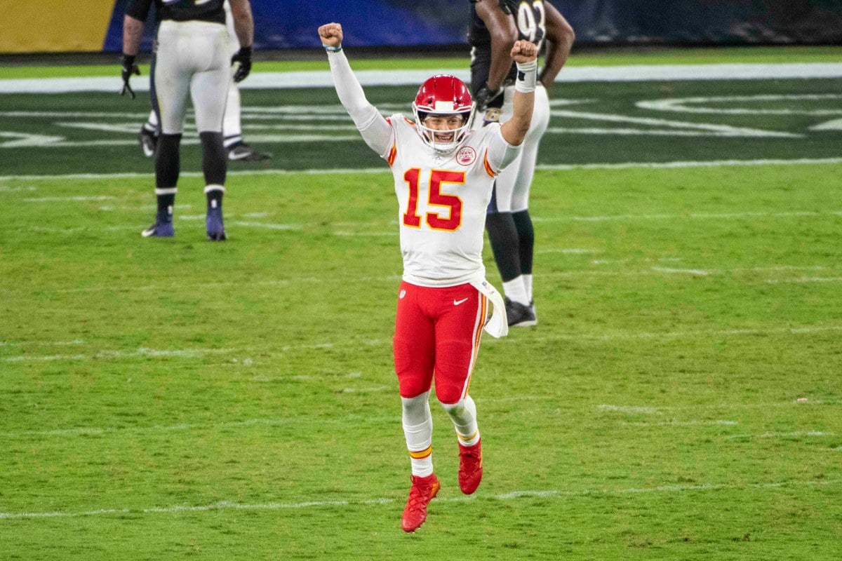 Kansas City Chiefs quarterback Patrick Mahomes