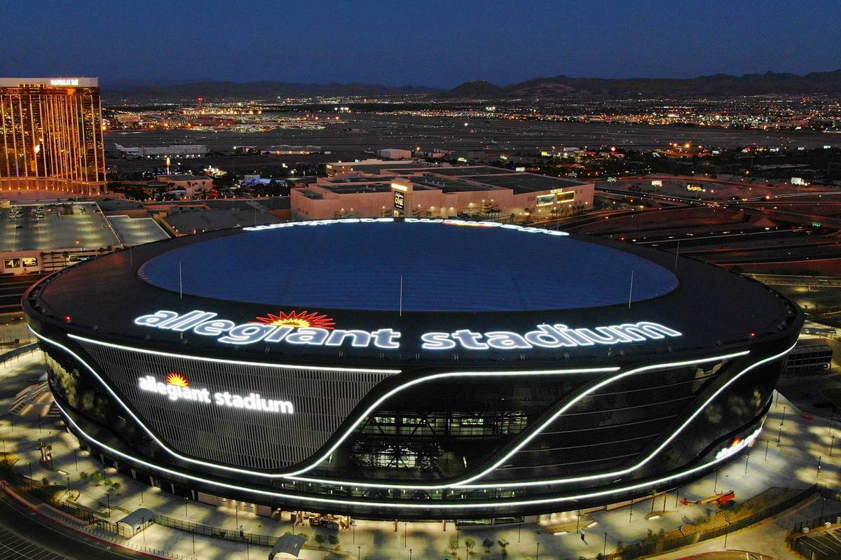 Fans OK'd to Attend College Football Games At Allegiant Stadium Near