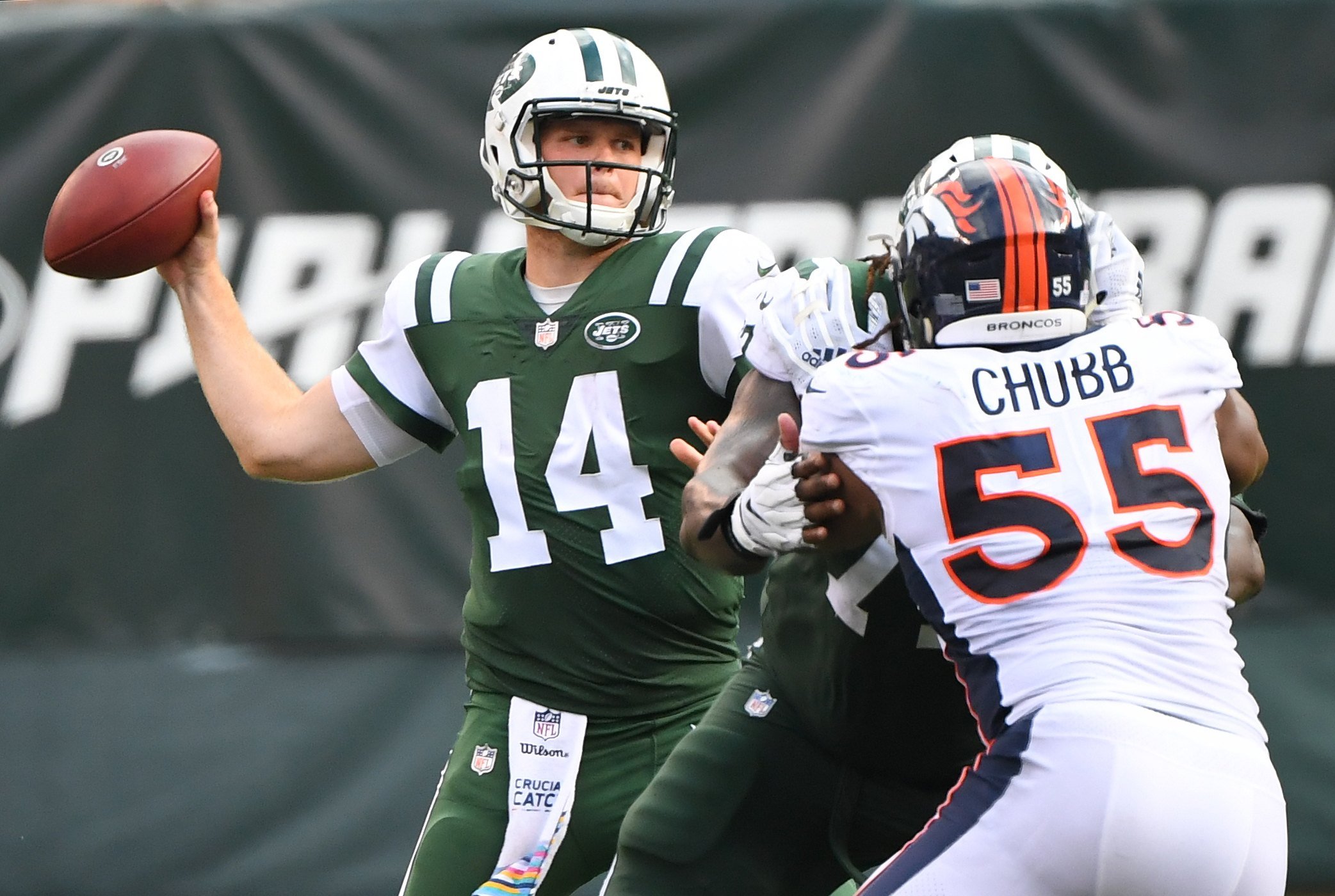 Jets quarterback Sam Darnold