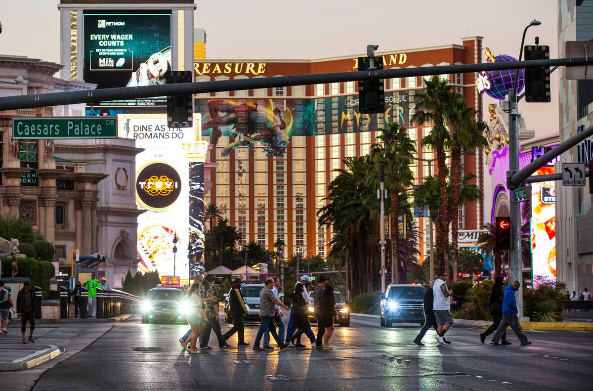 Las Vegas Strip Nevada casino revenue