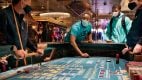 Las Vegas craps table