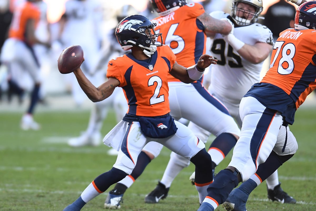 Bettors Couldn’t Pass on No-QB Denver Broncos in Sunday NFL Game ...