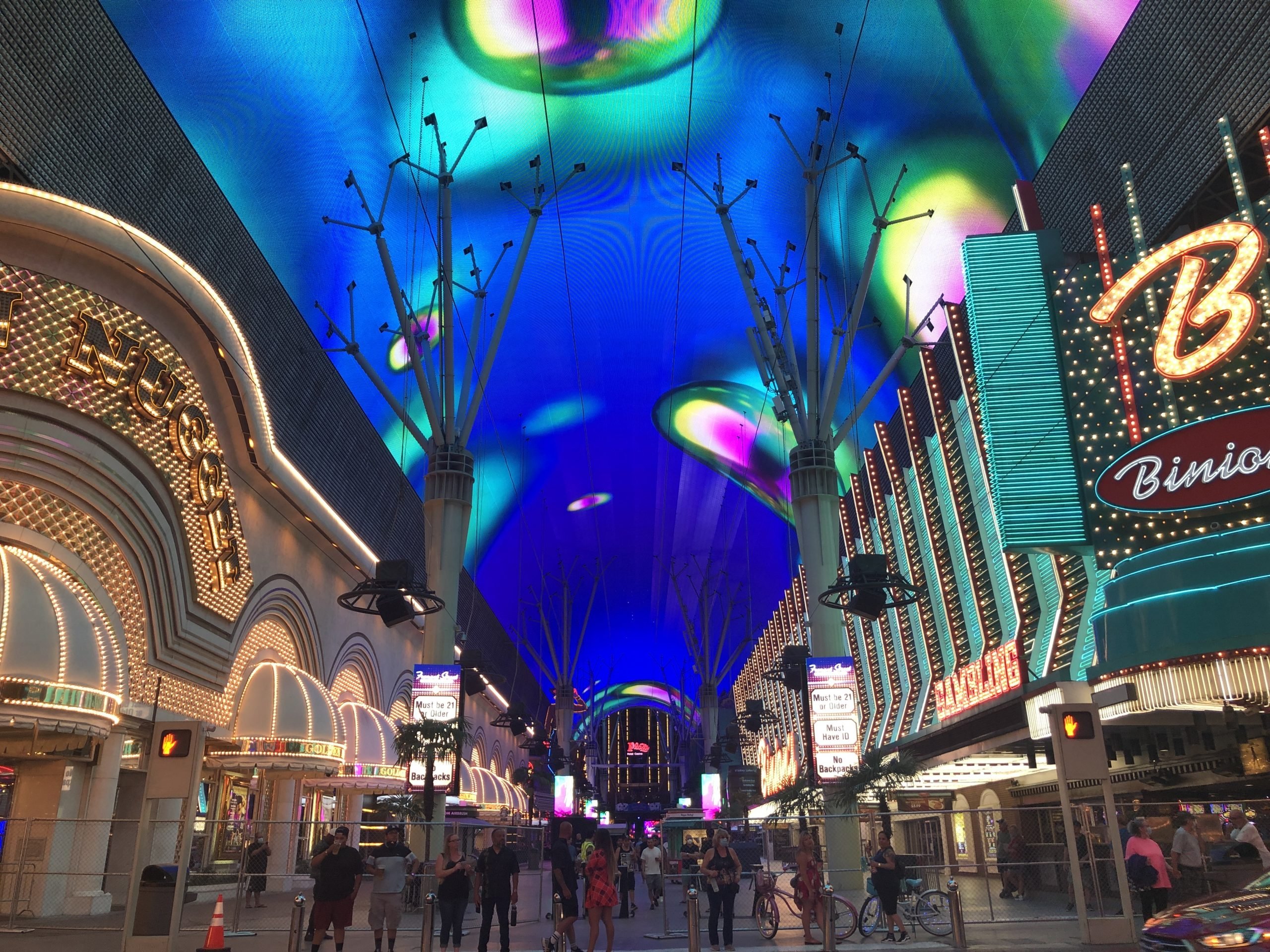 New Year's Eve 2023  Fremont Street in Downtown Las Vegas