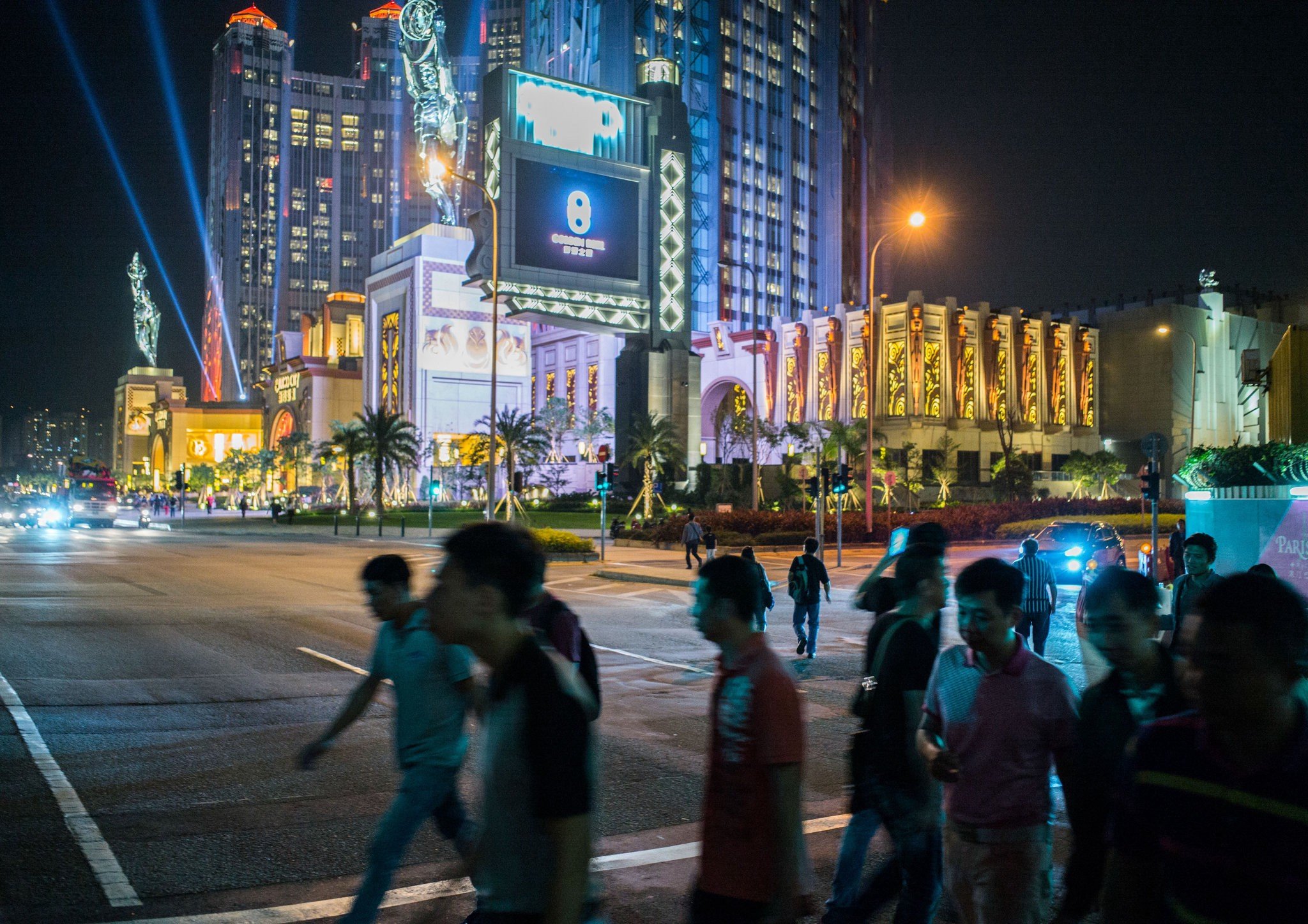 Macau casino gaming revenue