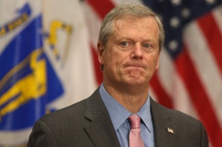 Massachusetts sports betting Charlie Baker