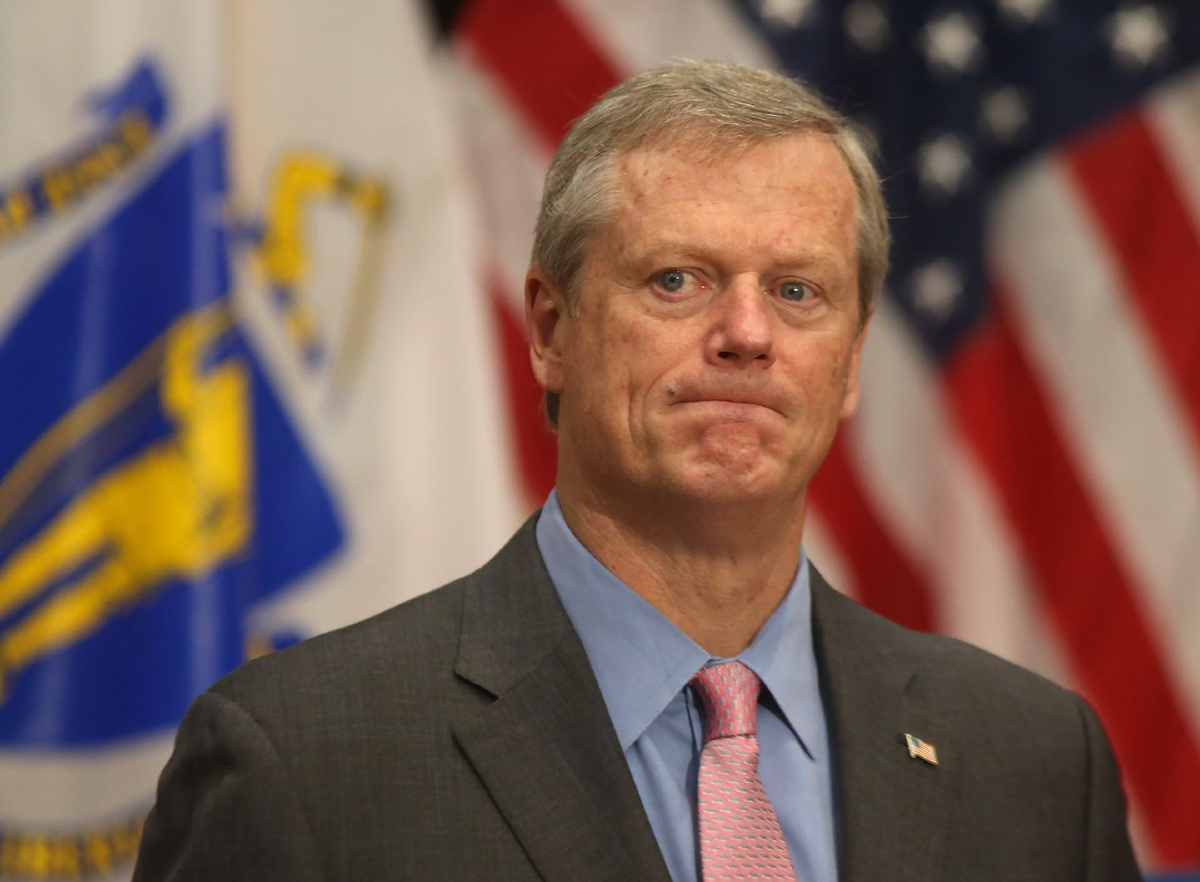 Massachusetts sports betting Charlie Baker