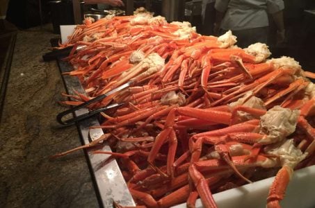 crab legs casino buffet Gulf Coast