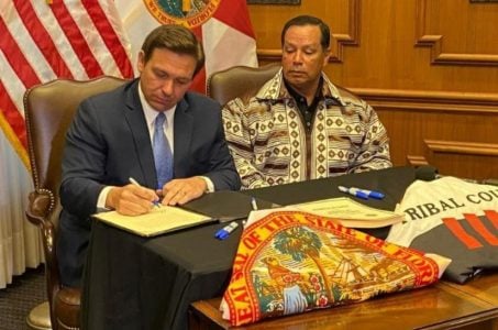 Florida gaming expansion DeSantis Seminole