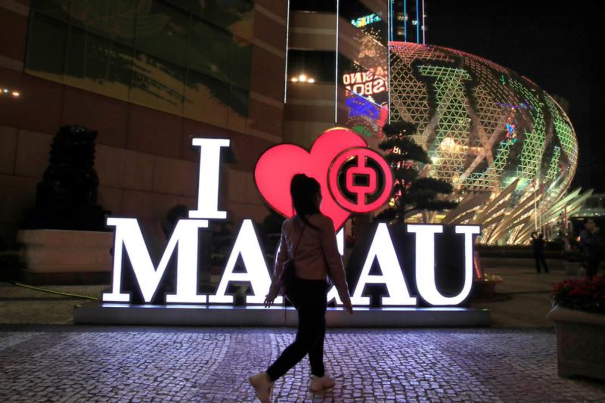 Macau casinos GGR China
