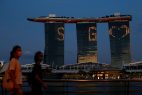 Singapore casino revenue Marina Bay Sands