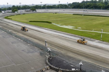 Yonkers track renovation