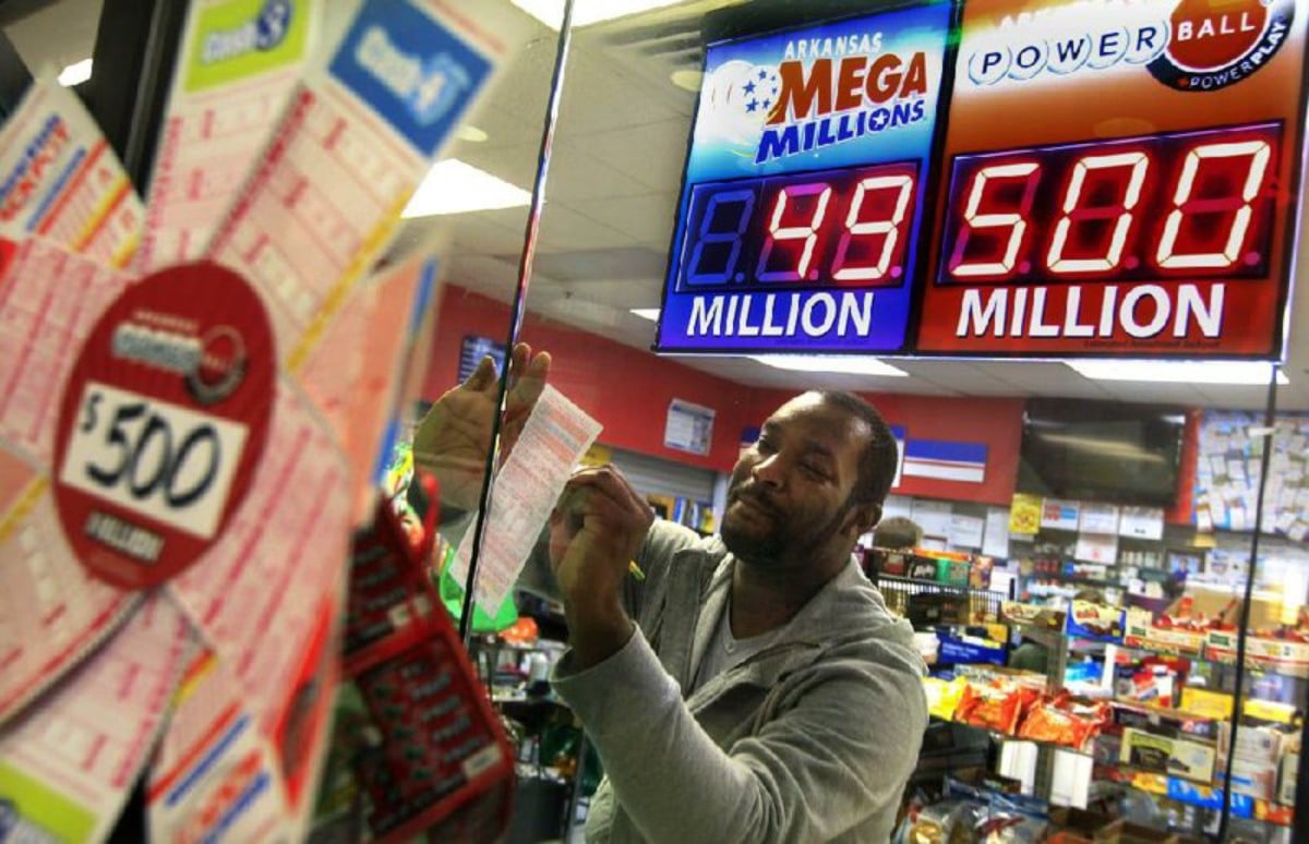 Powerball draw lottery jackpot