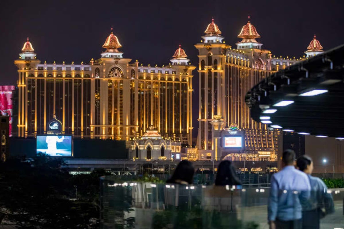 Macau casinos GGR China