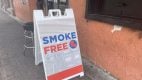 Smoke Free Louisiana sign