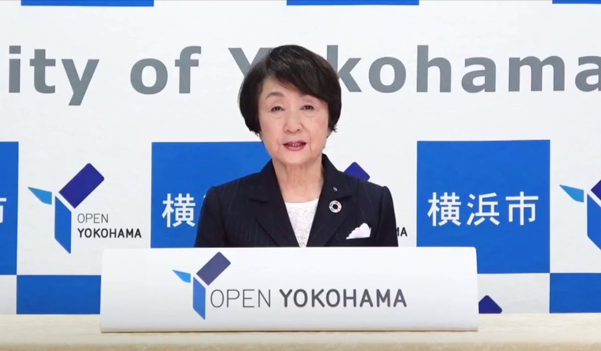 Yokohama mayor campaign Fumiko Hayashi