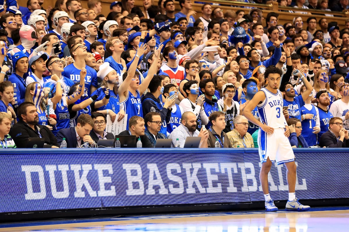 North Carolina sports betting Duke UNC