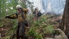 Caldor Fire firefighters