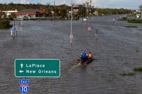 Hurricane Ida Louisiana election Slidell casino