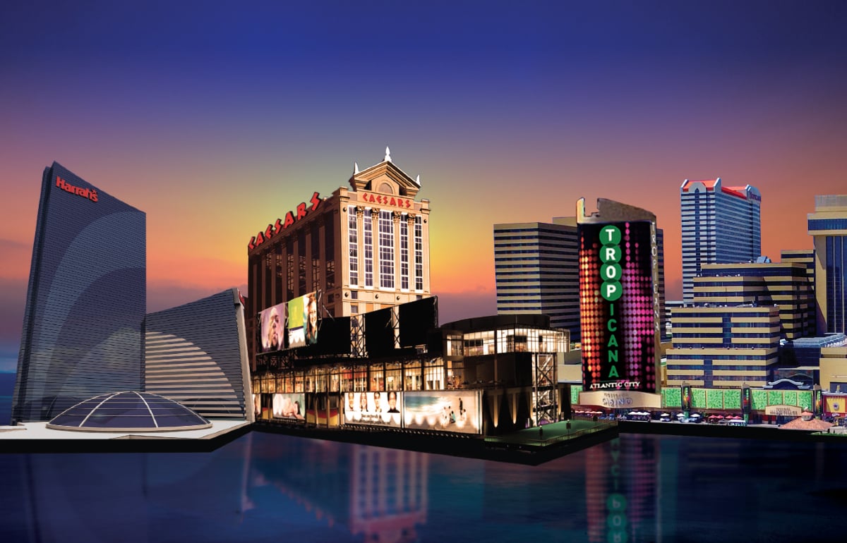 Atlantic City casino revenue GGR
