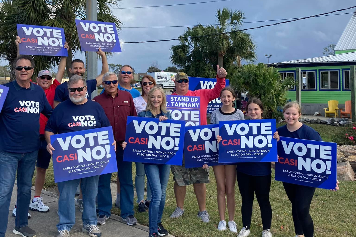 Louisiana Casino Rejected, St. Tammany Voters Say ‘No’ to Slidell Resort