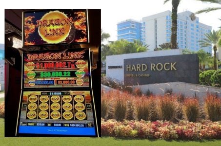 Seminole Hard Rock casino Tampa slot jackpot