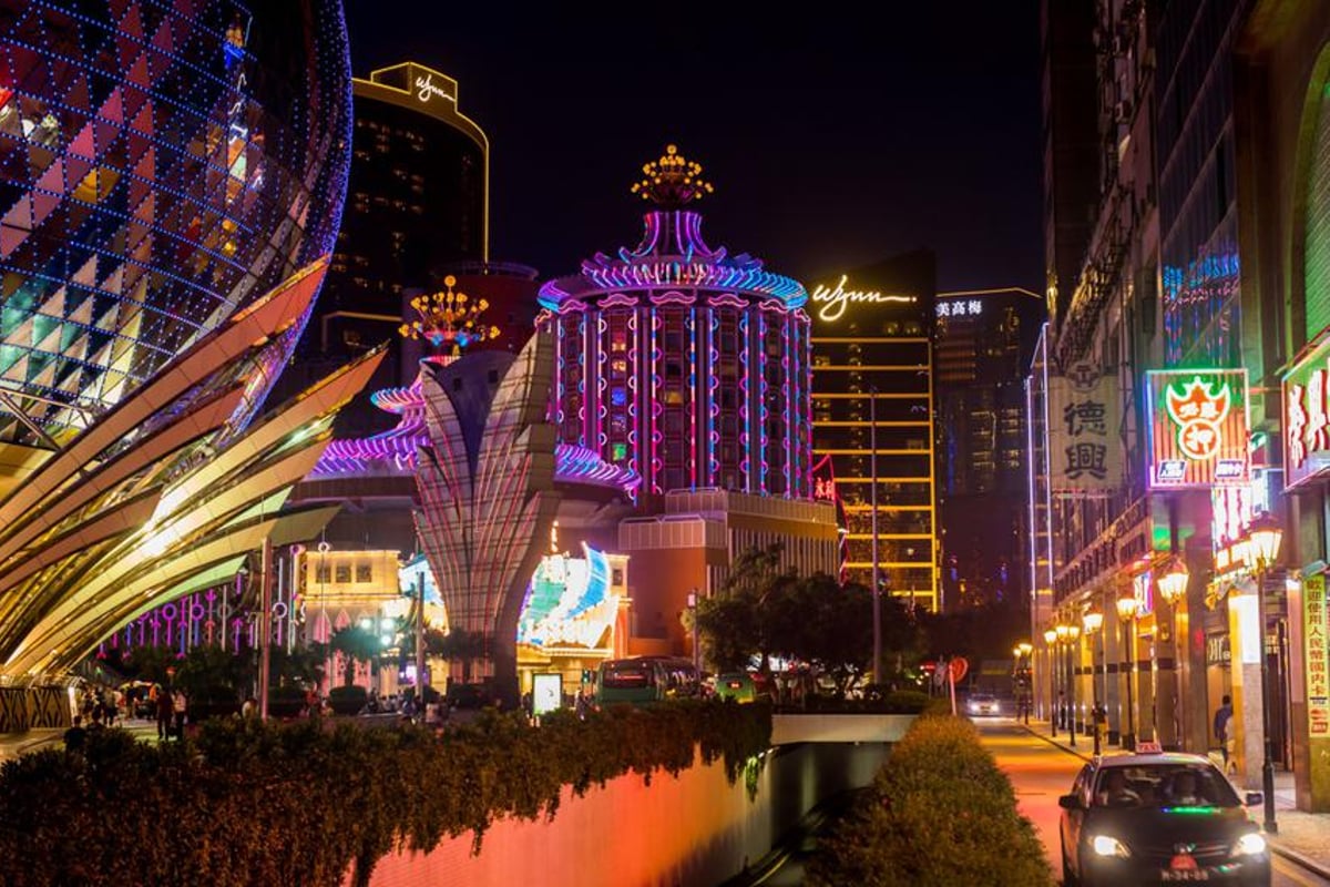 Macau casinos GGR Alvin Chau junket Suncity
