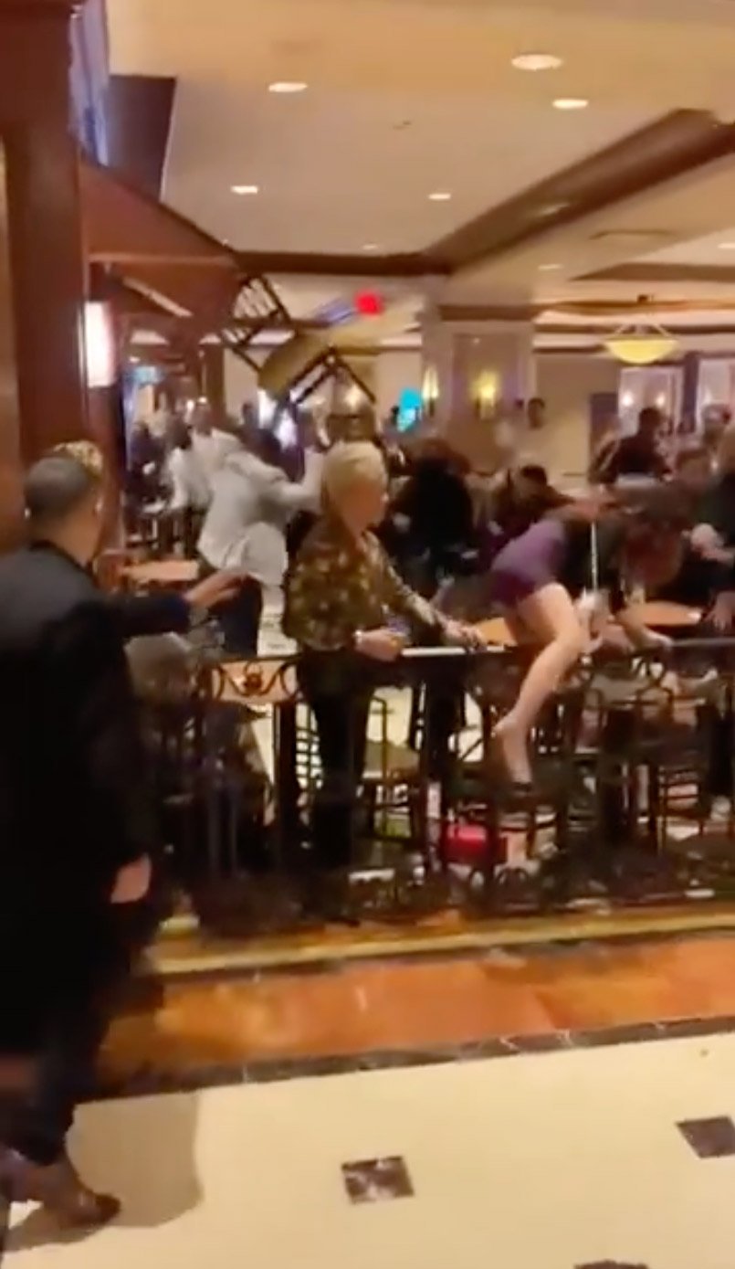 Harrah’s Atlantic City Melee Leads To Beatings With Chair, Violent Video