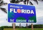 Welcome to Florida sign