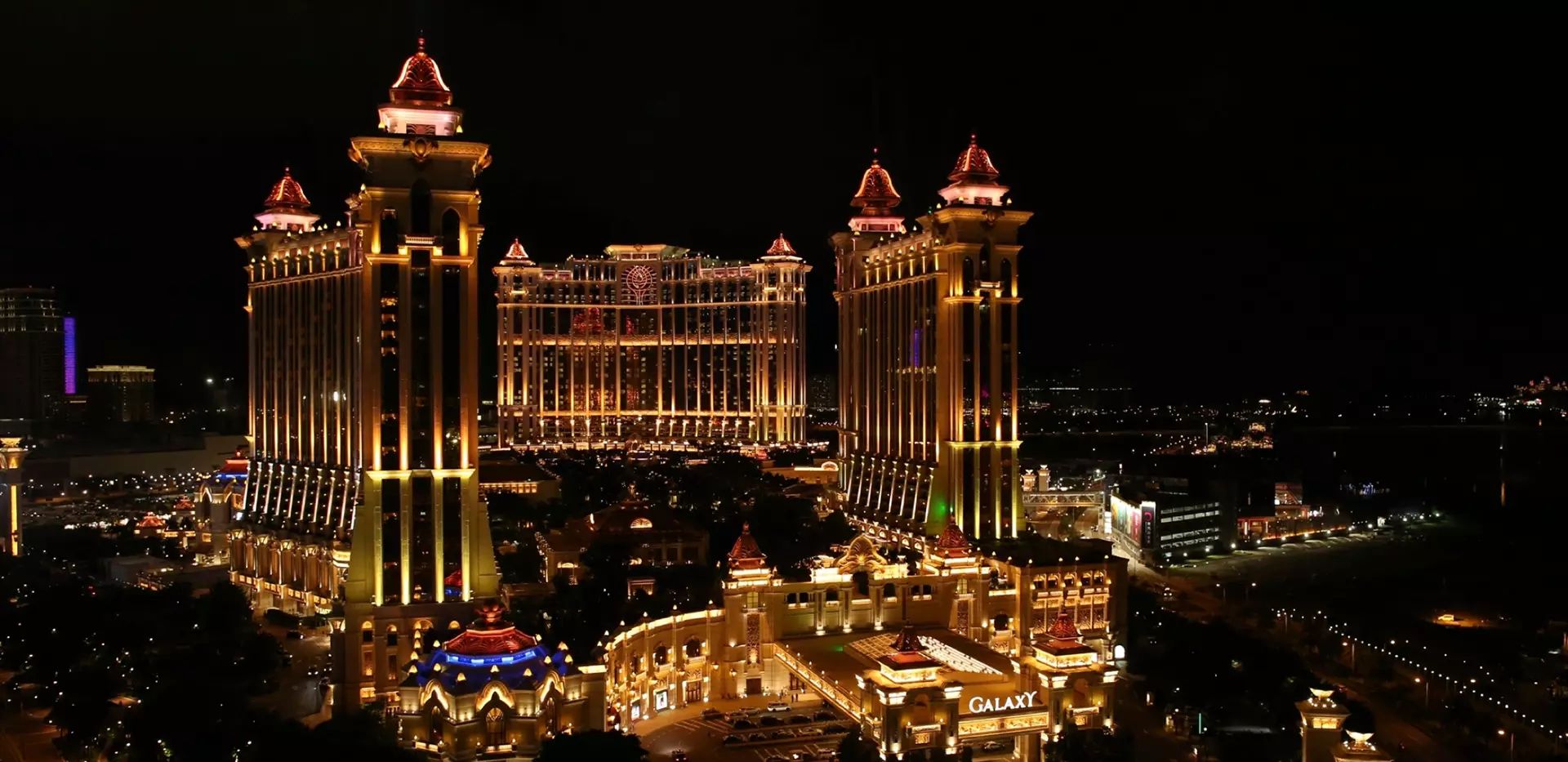 Galaxy Macau at night