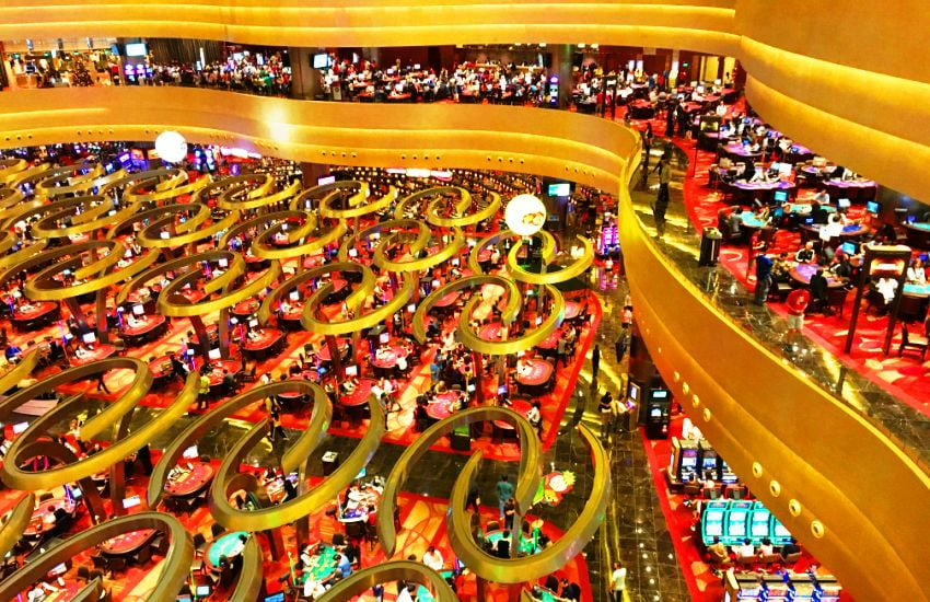 Marina Bay Sands gaming floor