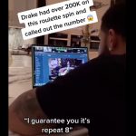 Drake Seemingly Bets $200K on Roulette Spin, But There’s More to Social Media Story