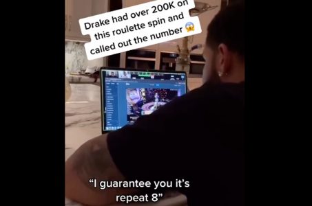 Drake Instagram roulette online casino gambling