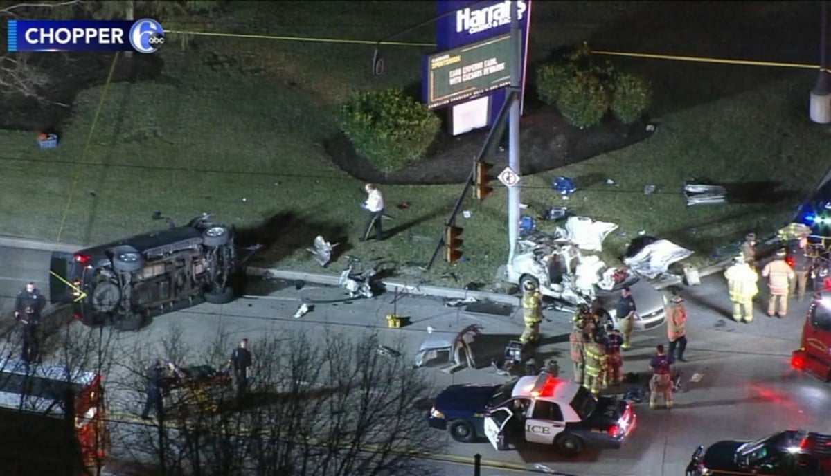 Harrah's Philadelphia accident crash fatal