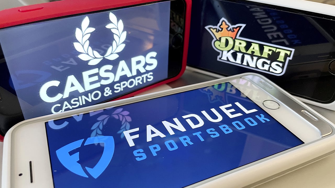 sports betting, sports, Fan Duel, DraftKings, Casears