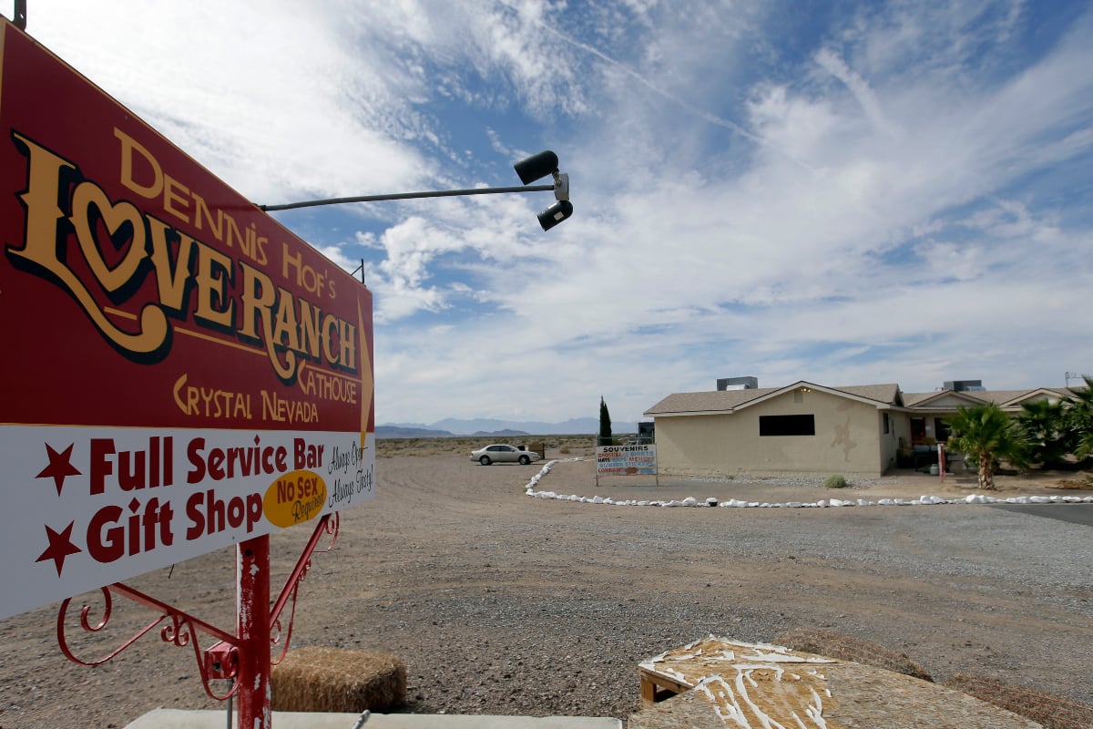 Dennis Hof Love Ranch Near Las Vegas Listed for Sale