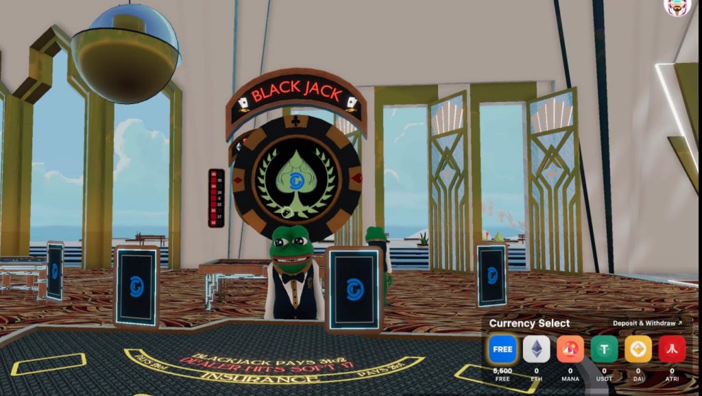 Metaverse Casino Rakes In 7.5M In Three Months