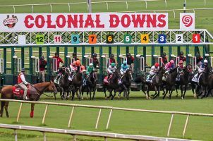 Churchill Downs Virginia horse racing Colonial