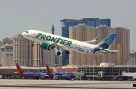 Frontier Airlines Again Expands Las Vegas Operations, Adds Seven Weekly Routes