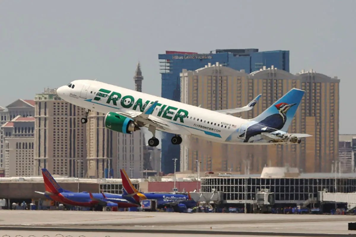 Frontier Airlines Las Vegas Harry Reid International LAS