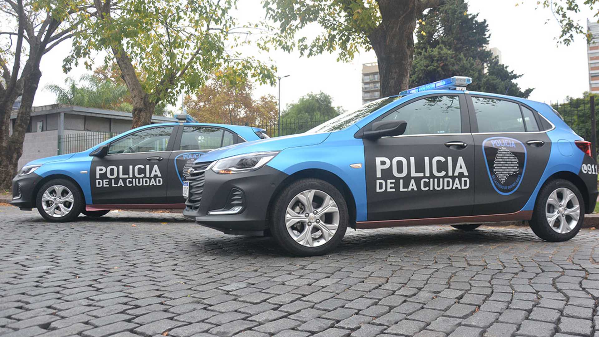 Argentina police cars